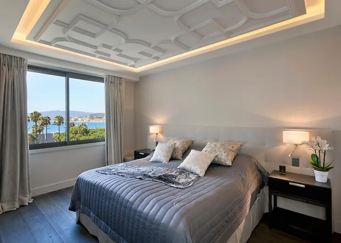 Ref 1238 - Croisette - Sea View For Rent Cannes